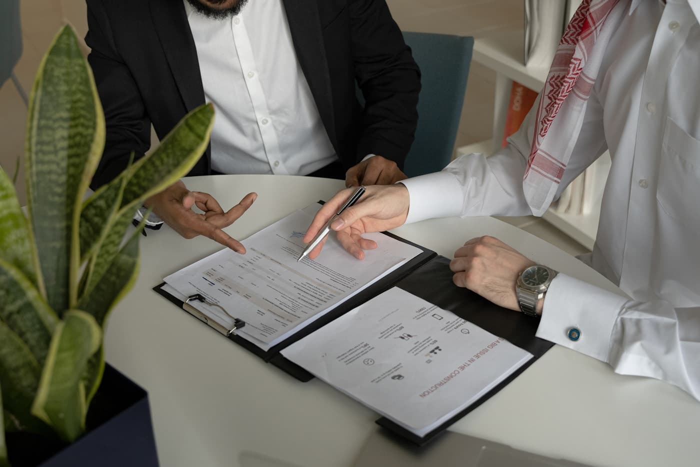 Reviewing a construction tender bid document